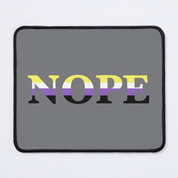 Item preview, Nope - Nonbinary designed and sold by SavannahLilyDesigns.