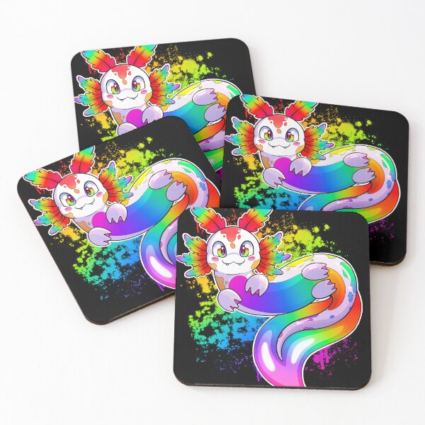 Item preview, Rainbow Axolotl Splash designed and sold by MillyD13.