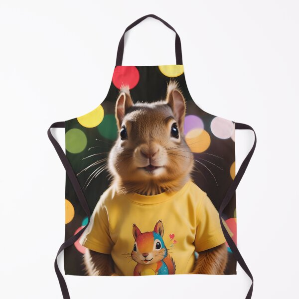 Artikelvorschau, Niedlich, Eichhörnchen, In, A, Gelbes Hemd entworfen und verkauft von TheArtOfPat.