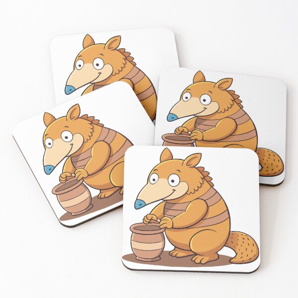 Item preview, Fluffy Armadillo Making Pottery designed and sold by omerfdln34.