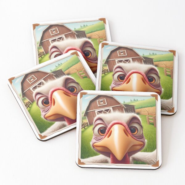 Item preview, Farm Selfie - turkey designed and sold by roundowl.