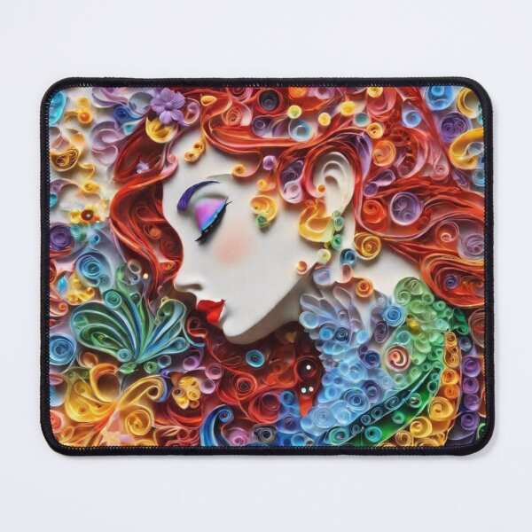 Item preview, Paper Quilled Lady designed and sold by scrappygrammy.
