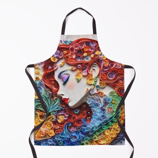Item preview, Paper Quilled Lady designed and sold by scrappygrammy.