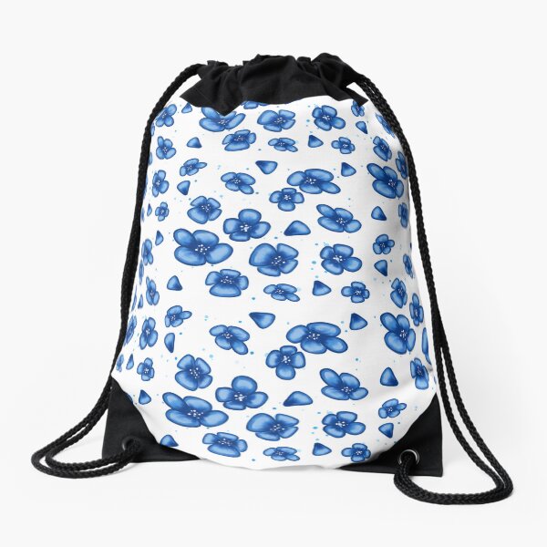 Aperçu de l'œuvre Fleurs d'hortensia bleues créée et vendue par RachaelRRJ.