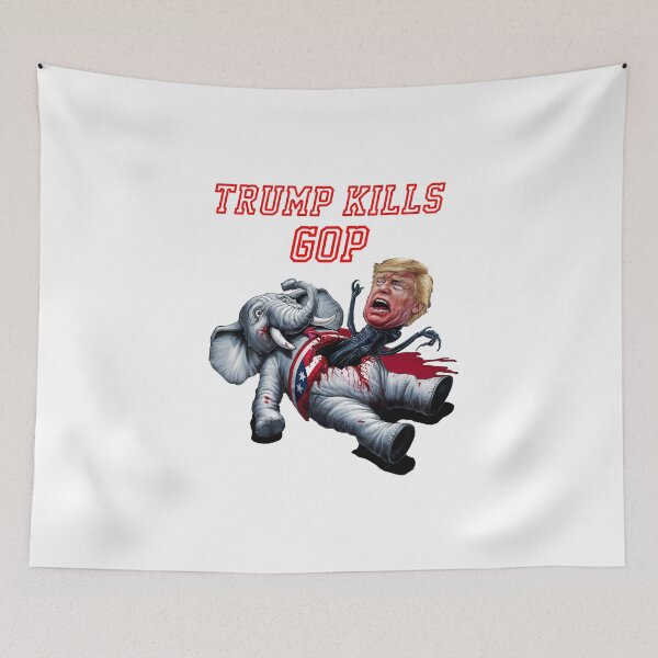 Item preview, Donald Trump Kills The GOP designed and sold by DyfunctionalTee.