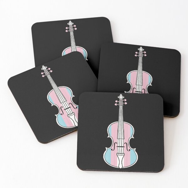 Item preview, Transgender Pride Violin Design designed and sold by skye-studio.