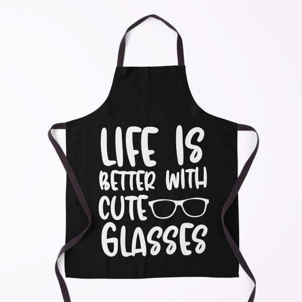 Item preview, Life Is Better With Cute Glasses designed and sold by HappyDelights.
