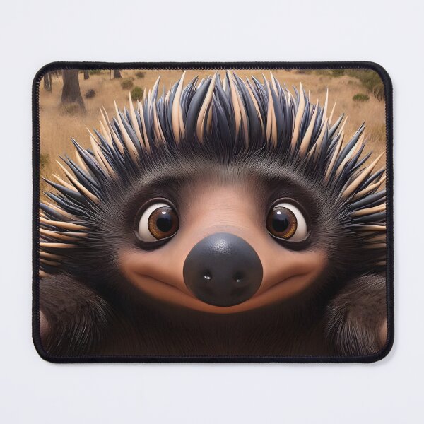 Item preview, Australian Animal Selfie - Echidna designed and sold by roundowl.