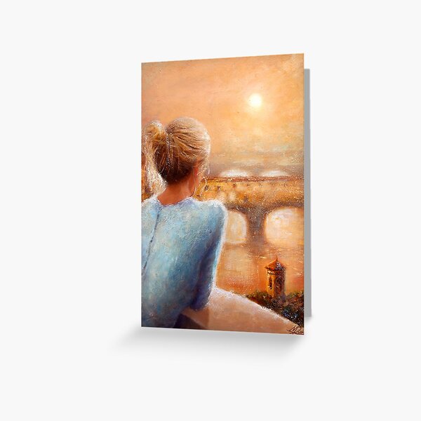 REFLECTIONS OF FLORENCE Greeting Card