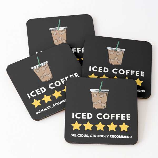 Item preview, Iced Coffee 5 stars designed and sold by sydney-syder.