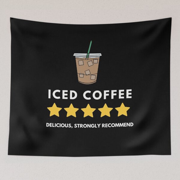 Item preview, Iced Coffee 5 stars designed and sold by sydney-syder.