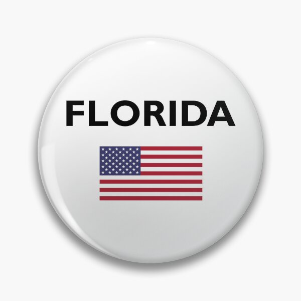 Item preview, Florida USA American Flag Light-Color designed and sold by TinyStarAmerica.