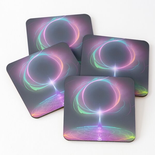 Item preview, Cosmic waves and galactic colored ribbons designed and sold by Carlos Gudino.