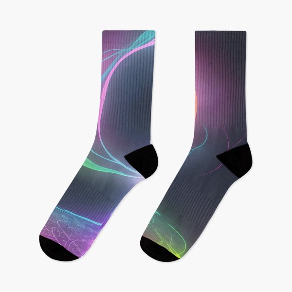 Item preview, Cosmic waves and galactic colored ribbons designed and sold by Carlos Gudino.