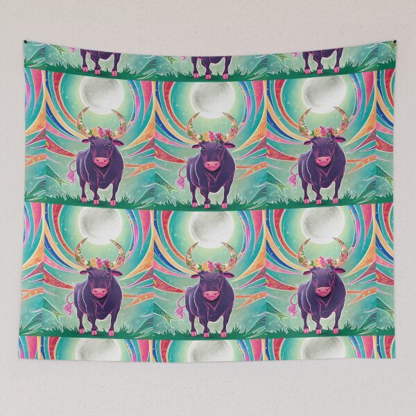 Item preview, Taurus Astrology. Moon in Taurus, Zodiac sign, Taurus symbol designed and sold by ZodiacWonders.
