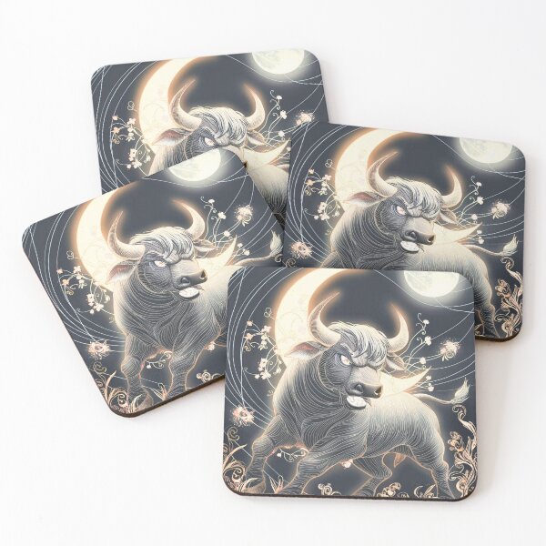 Item preview, Taurus Astrology. Moon in Taurus, Zodiac sign, Taurus symbol designed and sold by ZodiacWonders.
