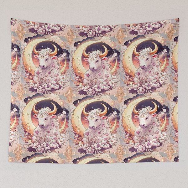 Item preview, Taurus Astrology. Moon in Taurus, Zodiac sign, Taurus symbol designed and sold by ZodiacWonders.