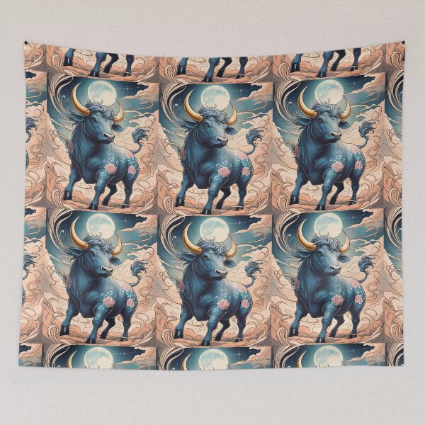Item preview, Taurus Astrology. Moon in Taurus, Zodiac sign, Taurus symbol designed and sold by ZodiacWonders.