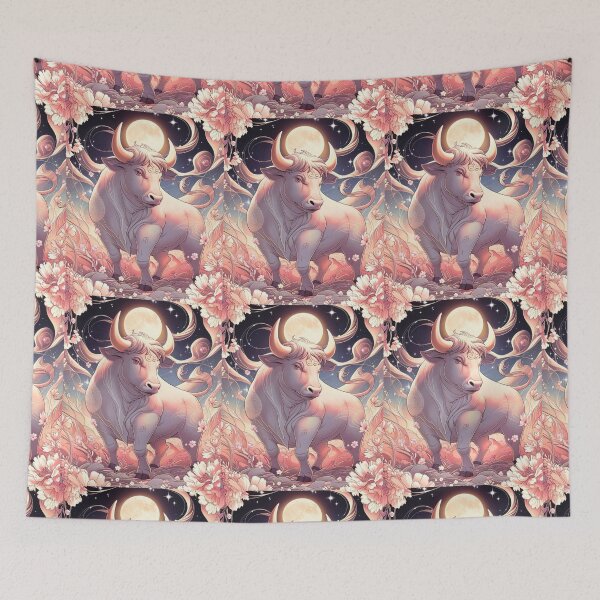 Item preview, Taurus Astrology. Moon in Taurus, Zodiac sign, Taurus symbol designed and sold by ZodiacWonders.