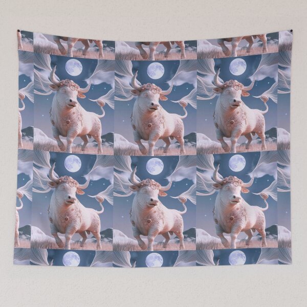Item preview, Taurus Astrology. Moon in Taurus, Zodiac sign, Taurus symbol designed and sold by ZodiacWonders.