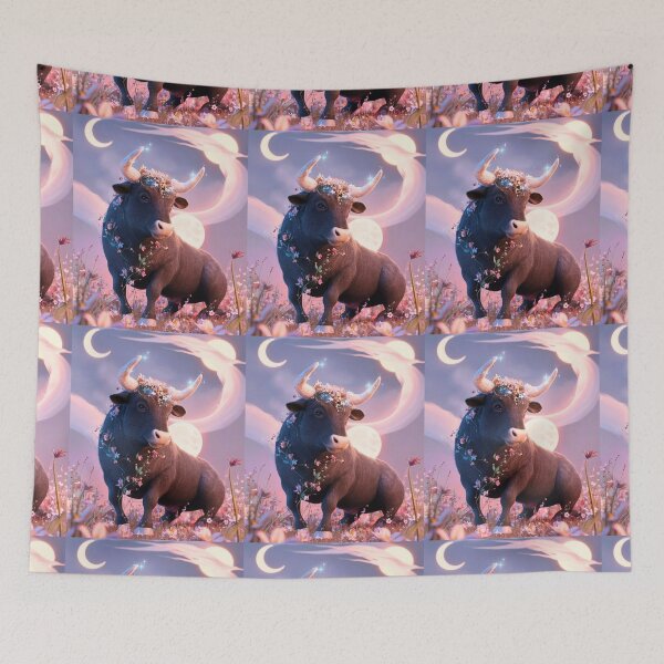 Item preview, Taurus Astrology. Moon in Taurus, Zodiac sign, Taurus symbol designed and sold by ZodiacWonders.