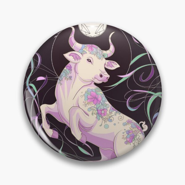 Item preview, Taurus Astrology. Moon in Taurus, Zodiac sign, Taurus symbol designed and sold by ZodiacWonders.