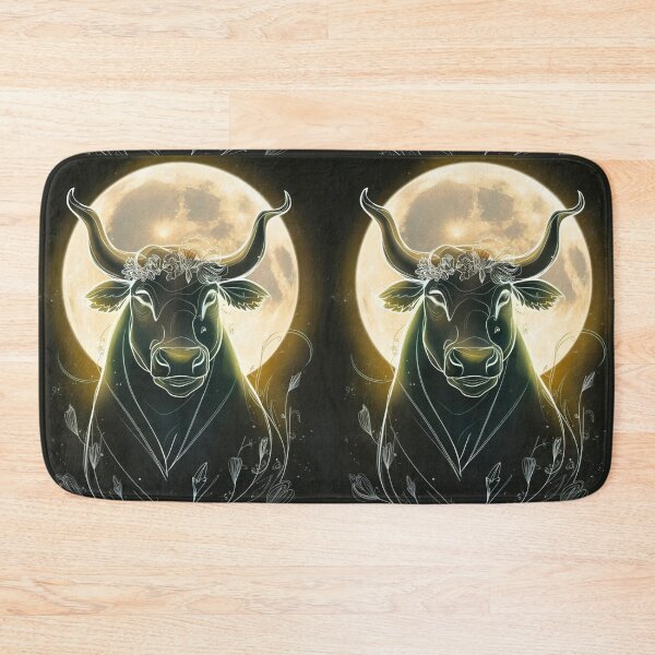 Item preview, Taurus Astrology. Moon in Taurus, Zodiac sign, Taurus symbol designed and sold by ZodiacWonders.