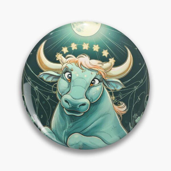 Item preview, Taurus Astrology. Moon in Taurus, Zodiac sign, Taurus symbol designed and sold by ZodiacWonders.