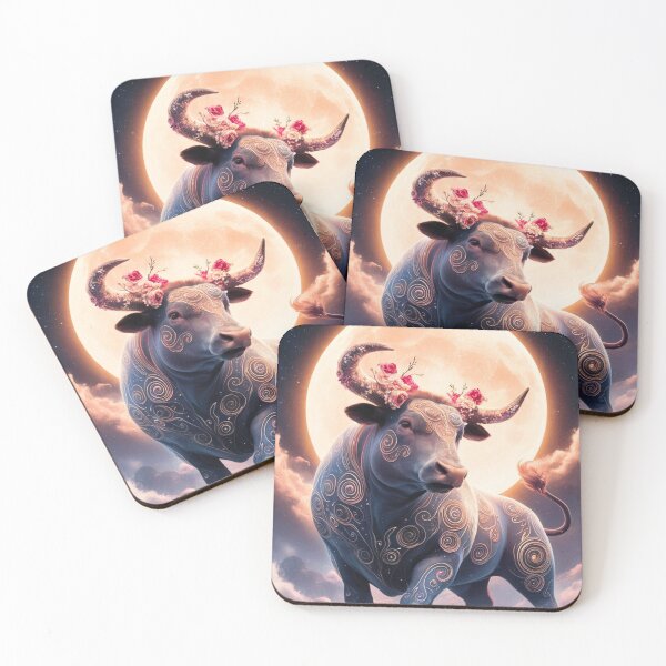 Item preview, Taurus Astrology. Moon in Taurus, Zodiac sign, Taurus symbol designed and sold by ZodiacWonders.