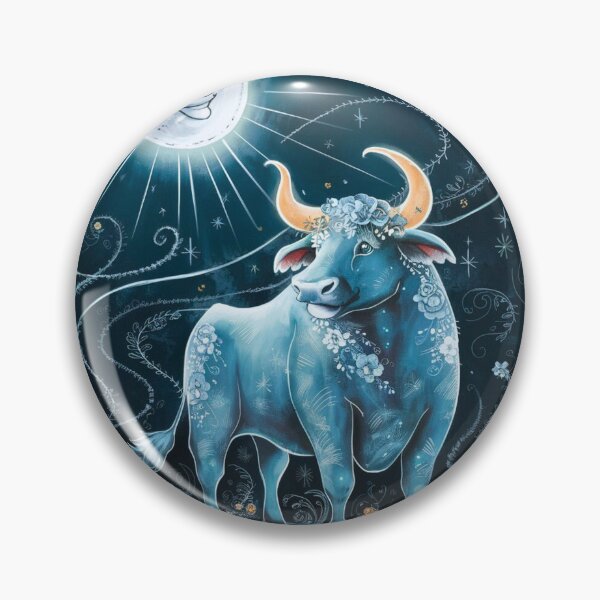 Item preview, Taurus Astrology. Moon in Taurus, Zodiac sign, Taurus symbol designed and sold by ZodiacWonders.