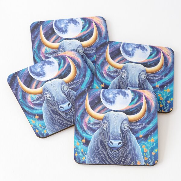 Item preview, Taurus Astrology. Moon in Taurus, Zodiac sign, Taurus symbol designed and sold by ZodiacWonders.