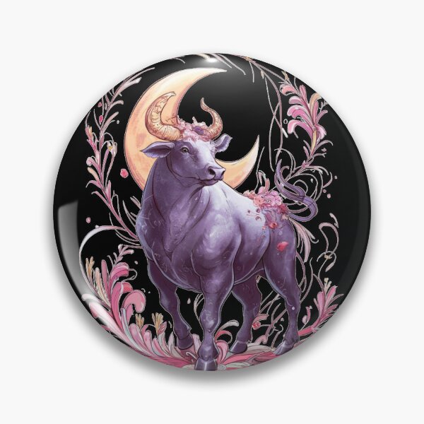 Item preview, Taurus Astrology. Moon in Taurus, Zodiac sign, Taurus symbol designed and sold by ZodiacWonders.
