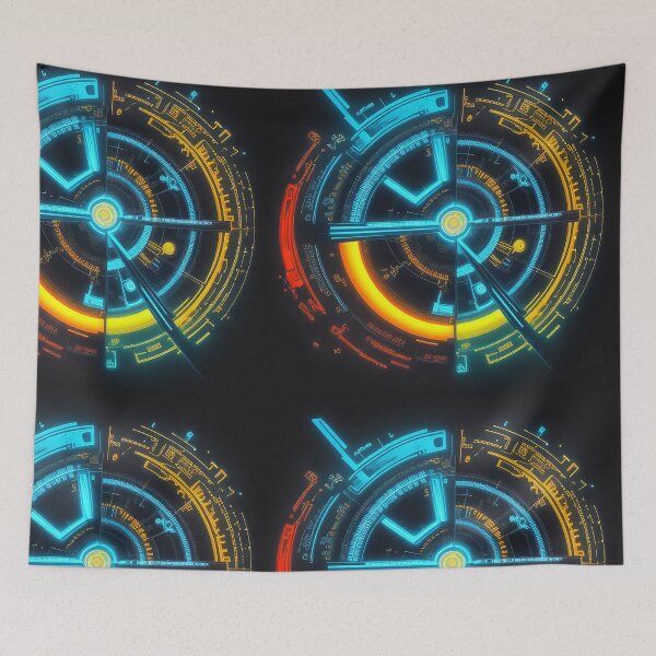 Item preview, alien cosmic clock from another world designed and sold by Carlos Gudino.
