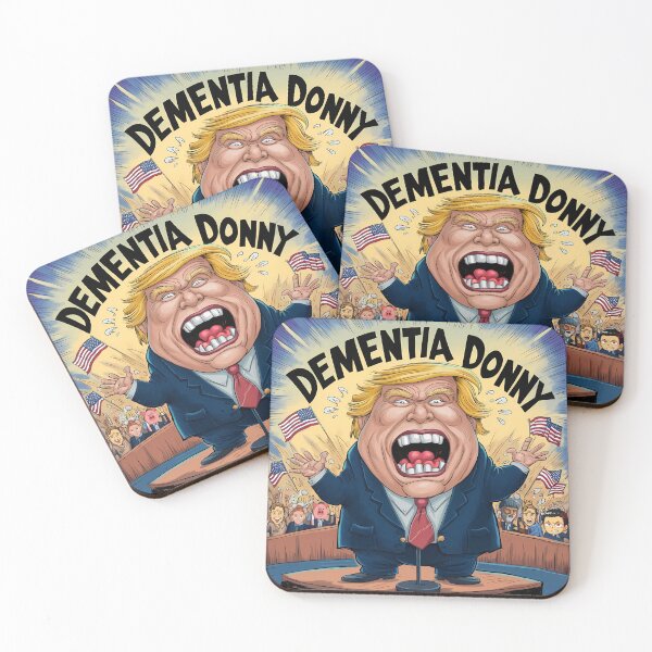 Item preview, Dementia Donny Donald Trump MAGA designed and sold by DyfunctionalTee.
