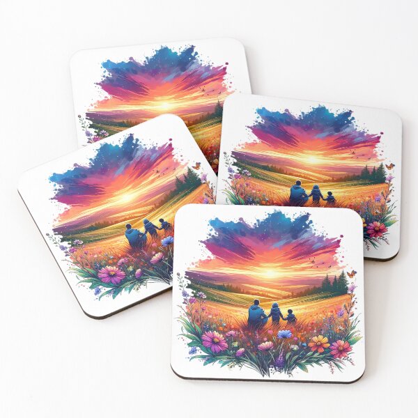 Item preview, Sunset Family Adventure Embrace designed and sold by SportsT-Shirts.