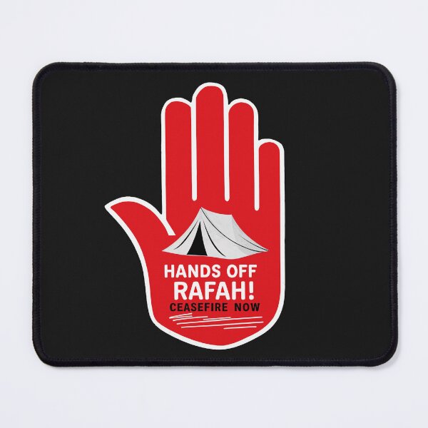 Item preview, hands off rafah ceasefire now designed and sold by Slice Of Seed.