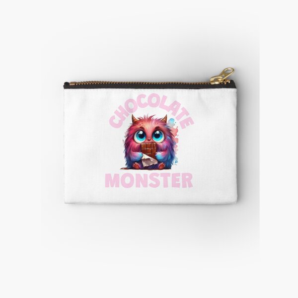 Item preview, Cute Furry Monster eating a chocolate bar designed and sold by EmeraldCauldren.