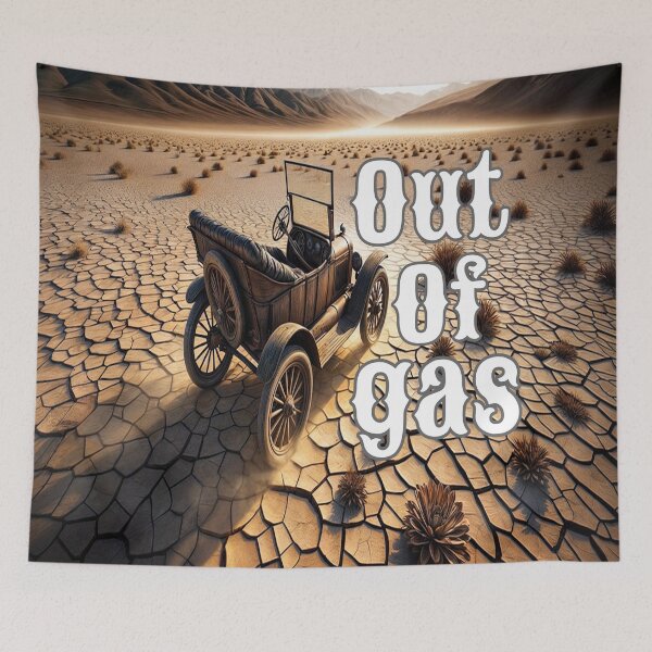 Item preview, Out Of Gas designed and sold by Surreallytee.