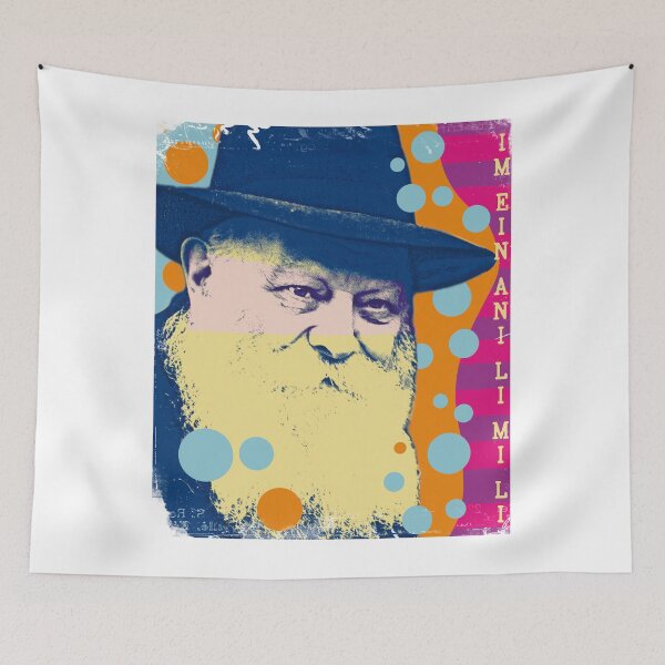 Item preview, Chasidi Rabbi Retro Pop Art Kabbalah Quotes Talmud Jewish Chabad Rabbi designed and sold by InnaMGraphic.