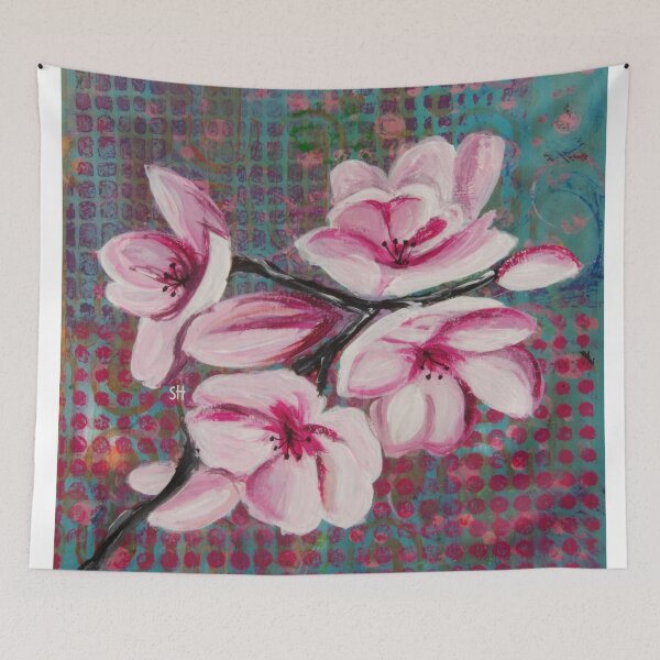 Item preview, Pink Cherry Blossoms designed and sold by Stefanie Harrington.