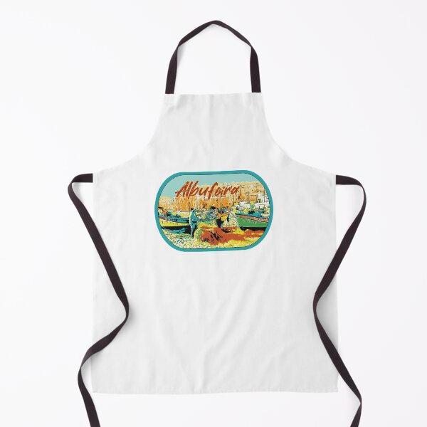 Item preview, Vintage Illustration of Albufeira's Former Pescadores Beach designed and sold by Lemomo-artworks.