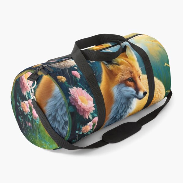 Item preview, Fox Portrait. Spring fox, spring season, floral fox, vintage fox, fox painting, Peter Paul Rubens style designed and sold by FoxVibes.