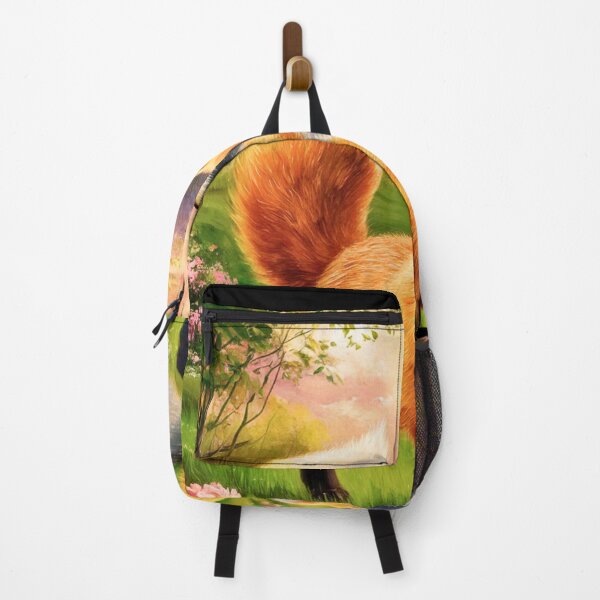 Item preview, Fox Portrait. Spring fox, spring season, floral fox, vintage fox, fox painting, Peter Paul Rubens style designed and sold by FoxVibes.