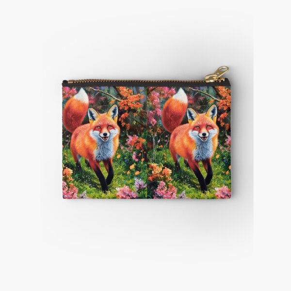 Item preview, Fox Portrait. Spring fox, spring season, floral fox, vintage fox, fox painting, Peter Paul Rubens style designed and sold by FoxVibes.