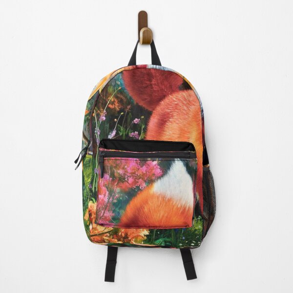 Item preview, Fox Portrait. Spring fox, spring season, floral fox, vintage fox, fox painting, Peter Paul Rubens style designed and sold by FoxVibes.