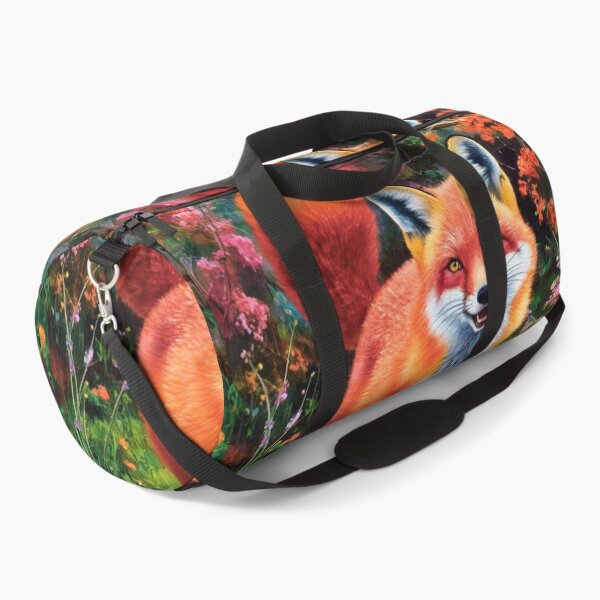Item preview, Fox Portrait. Spring fox, spring season, floral fox, vintage fox, fox painting, Peter Paul Rubens style designed and sold by FoxVibes.
