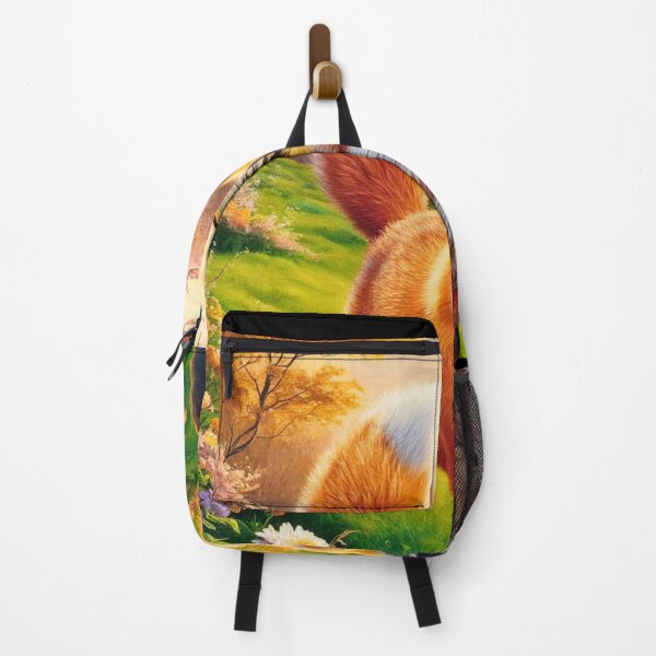 Item preview, Fox Portrait. Spring fox, spring season, floral fox, vintage fox, fox painting, Peter Paul Rubens style designed and sold by FoxVibes.