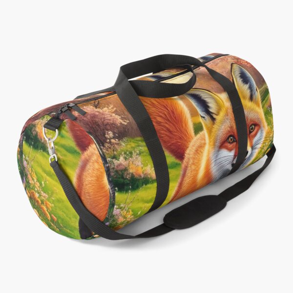 Item preview, Fox Portrait. Spring fox, spring season, floral fox, vintage fox, fox painting, Peter Paul Rubens style designed and sold by FoxVibes.