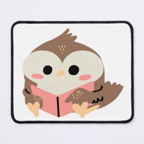 Item preview, Reading owl designed and sold by Beautyqueens Beautys.