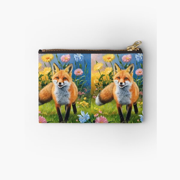 Item preview, Fox Portrait. Spring fox, spring season, floral fox, vintage fox, fox painting, Peter Paul Rubens style designed and sold by FoxVibes.